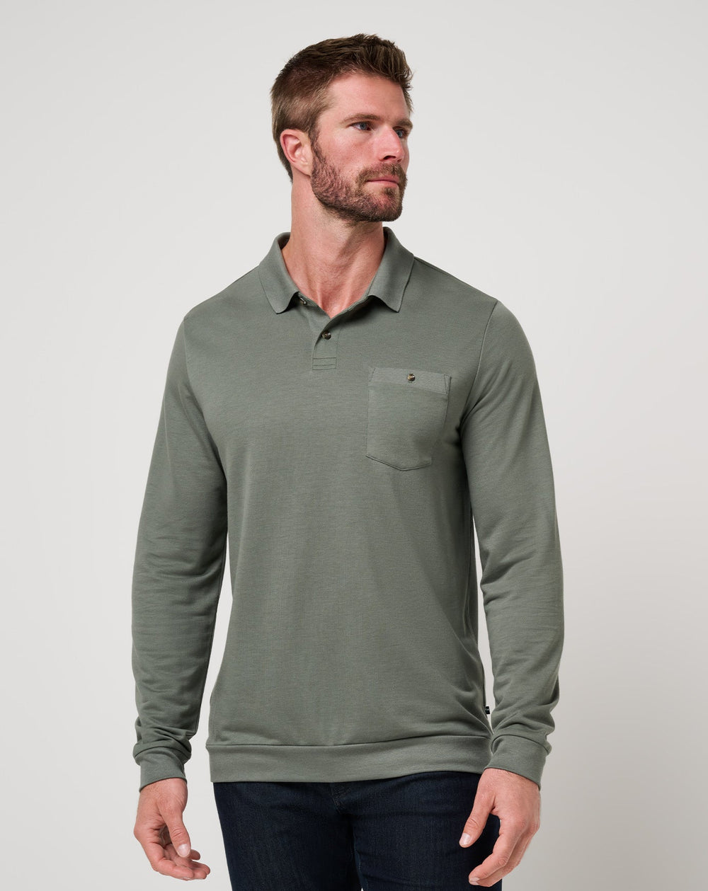 TravisMathew | December First Long Sleeve Polo