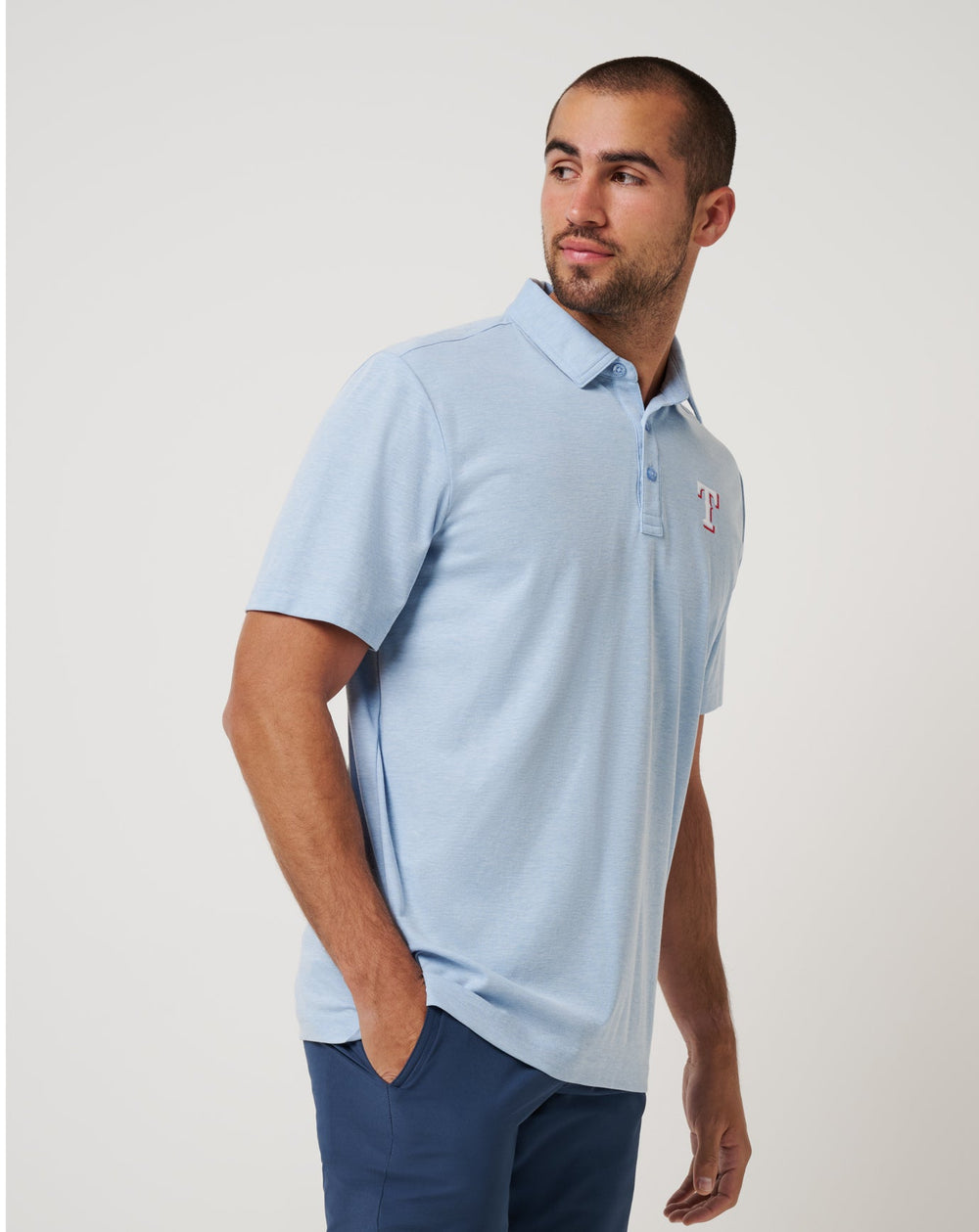 TravisMathew | Texas Rangers Playoff Pitch Polo