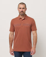 TravisMathew | The Heater Chest Stripe Polo