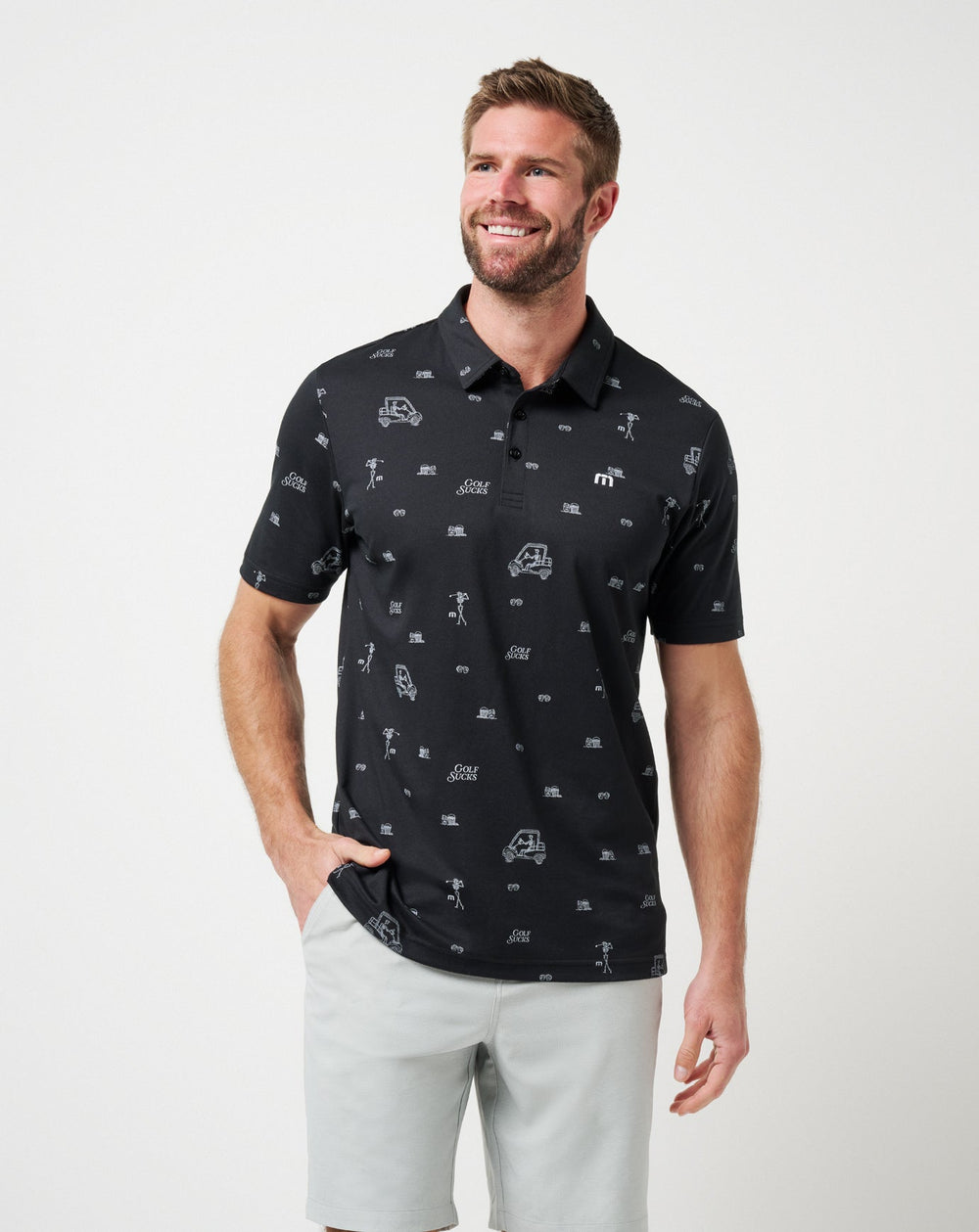 TravisMathew | Golf Sucks Polo