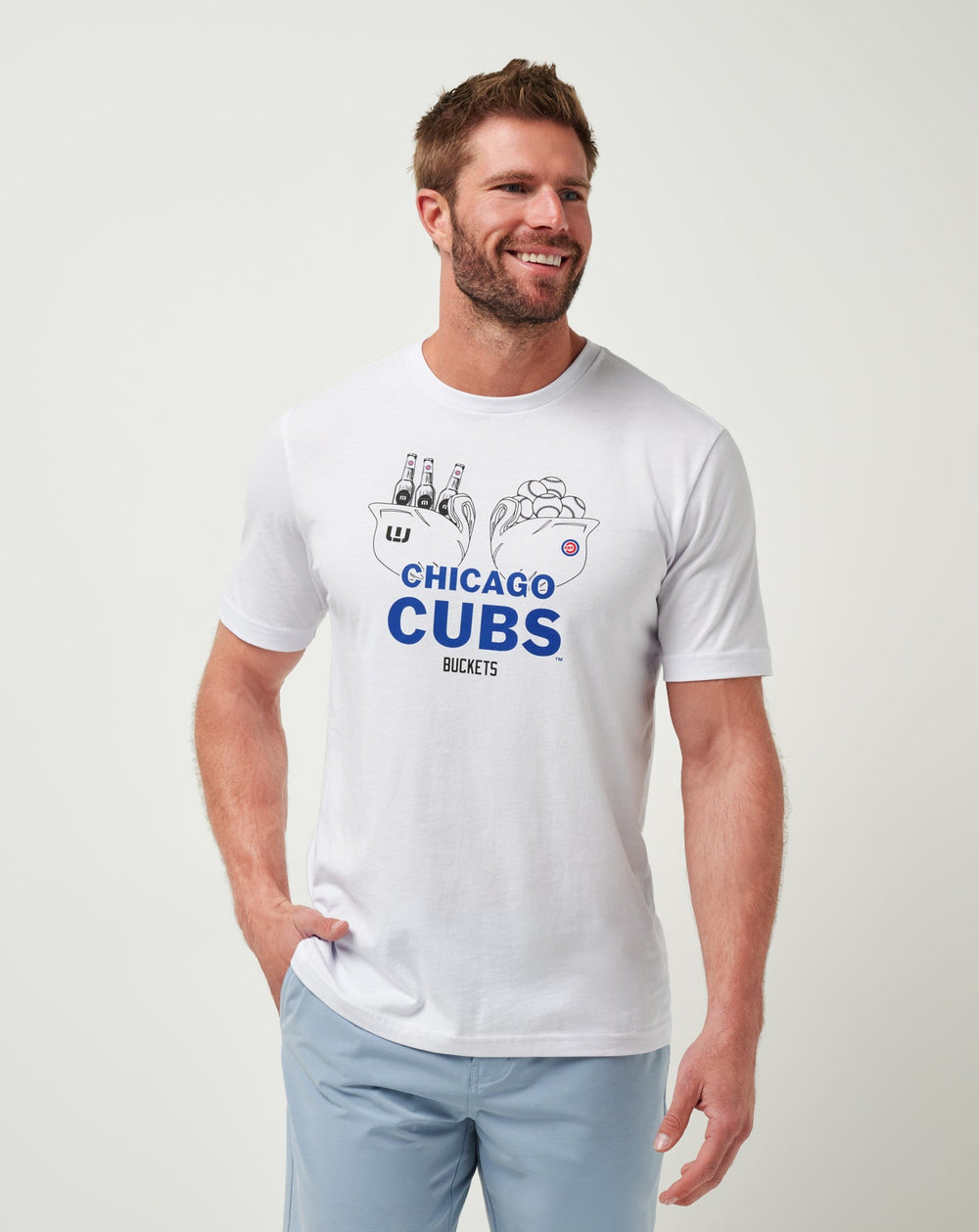 TravisMathew | Chicago Cubs Strike One Tee