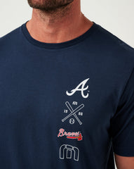 TravisMathew | Atlanta Braves Sunset Slam Tee