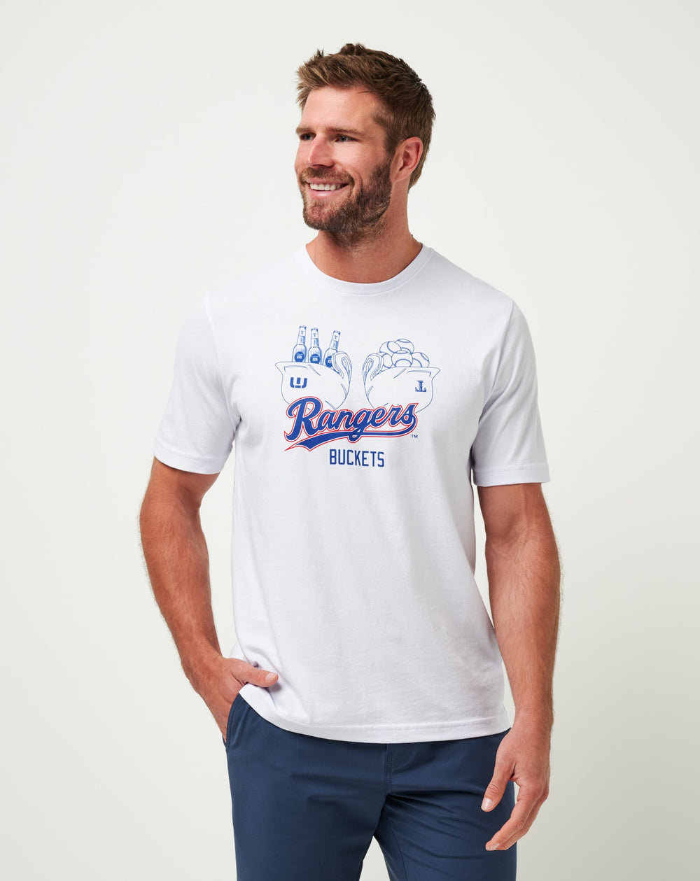 TravisMathew | Texas Rangers Strike One Tee