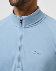 TravisMathew | Performance Waffle Quarter Zip