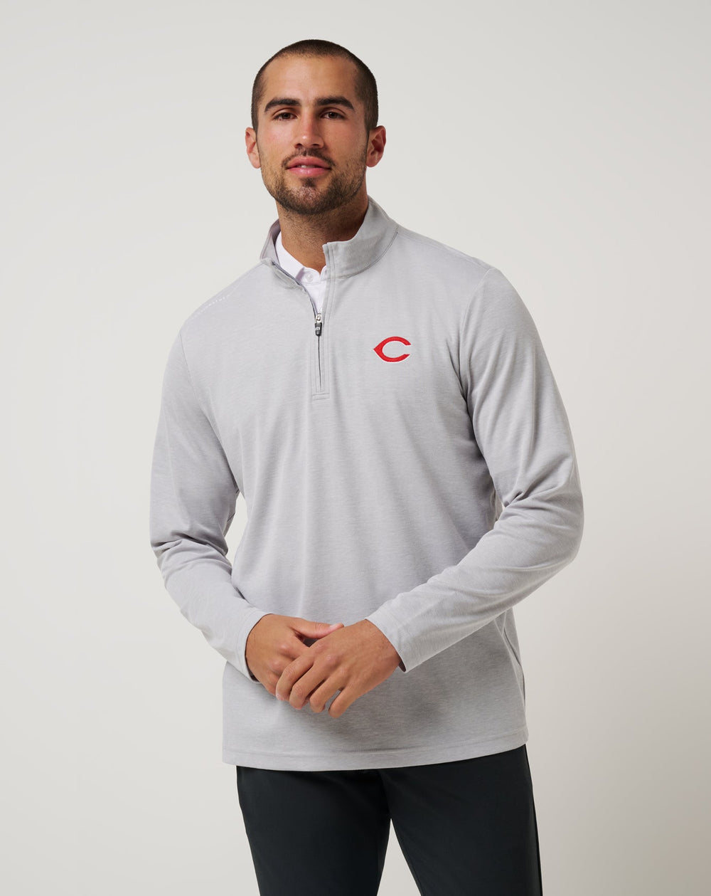 TravisMathew | Cincinatti Reds Time To Tailgate Quarter Zip