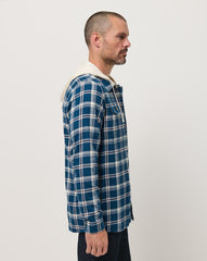 TravisMathew | Cloud Flannel Hooded Button-Up