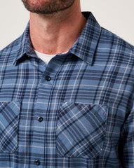 TravisMathew | Cloud Flannel Plaid Button-Up