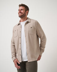 TravisMathew | Cloud Waffle Shirt Jacket