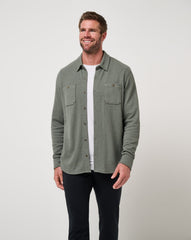 TravisMathew | Cloud Waffle Shirt Jacket