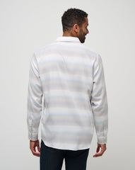 TravisMathew | Cloud Flannel Stripe Button-Up