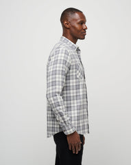 TravisMathew | Cloud Flannel Plaid Button-Up