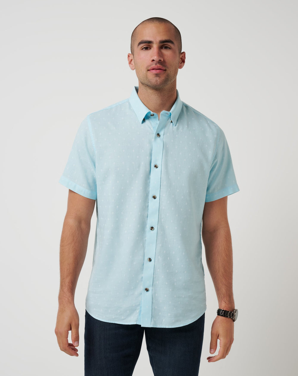 TravisMathew | Early Check In Button-Up