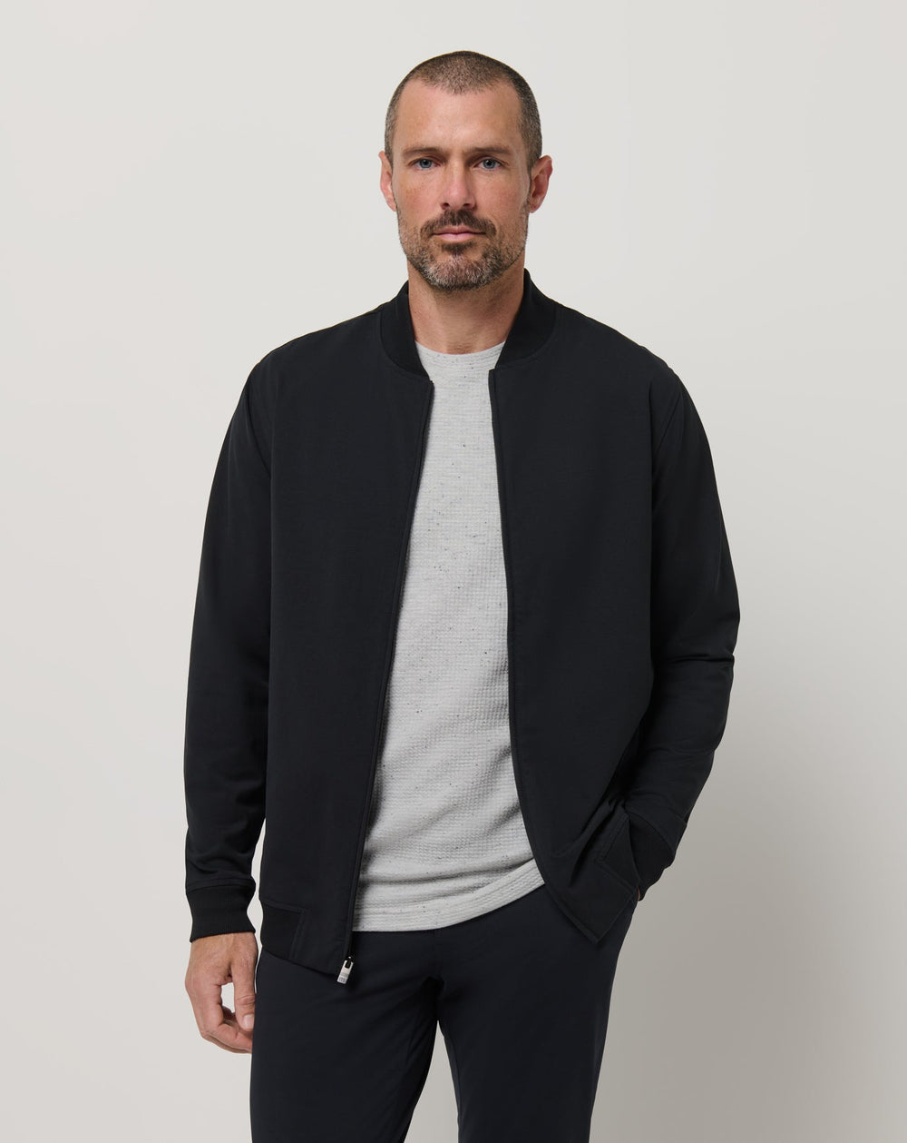 TravisMathew | Stretchknit Bomber Jacket