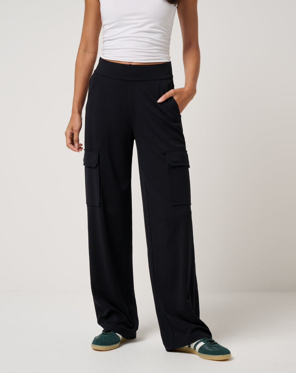 TravisMathew | Friday Doubleknit Utility Wide Leg Pant