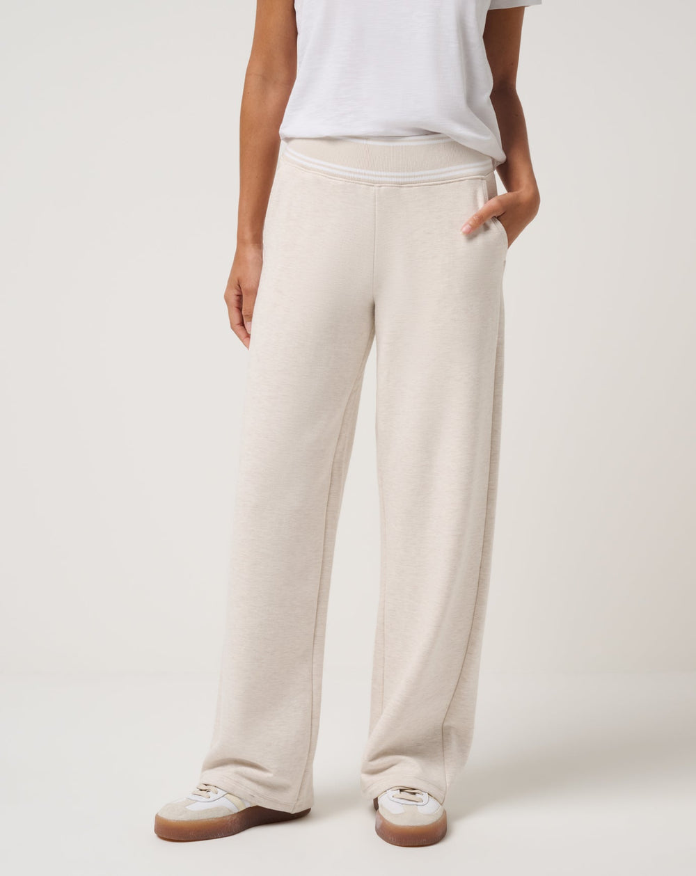 TravisMathew | Cloud Fleece Clubside Wide Leg Pant