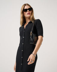 TravisMathew | Cloud Rib Polo Midi Dress