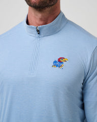 TravisMathew | Kansas Time To Tailgate Quarter Zip