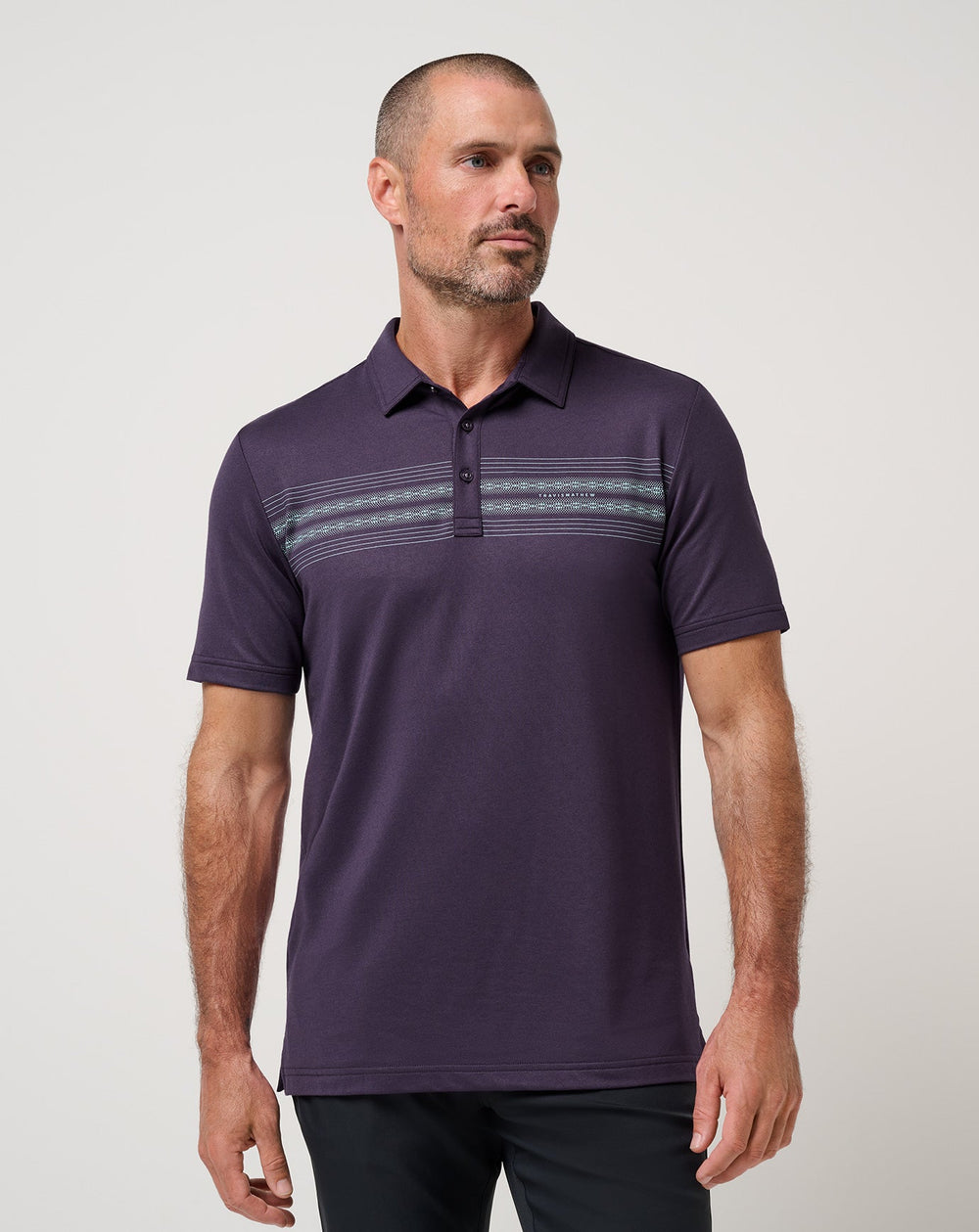 TravisMathew | Featherweight Chest Stripe Polo