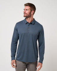 TravisMathew | Handsome Town Long Sleeve Polo