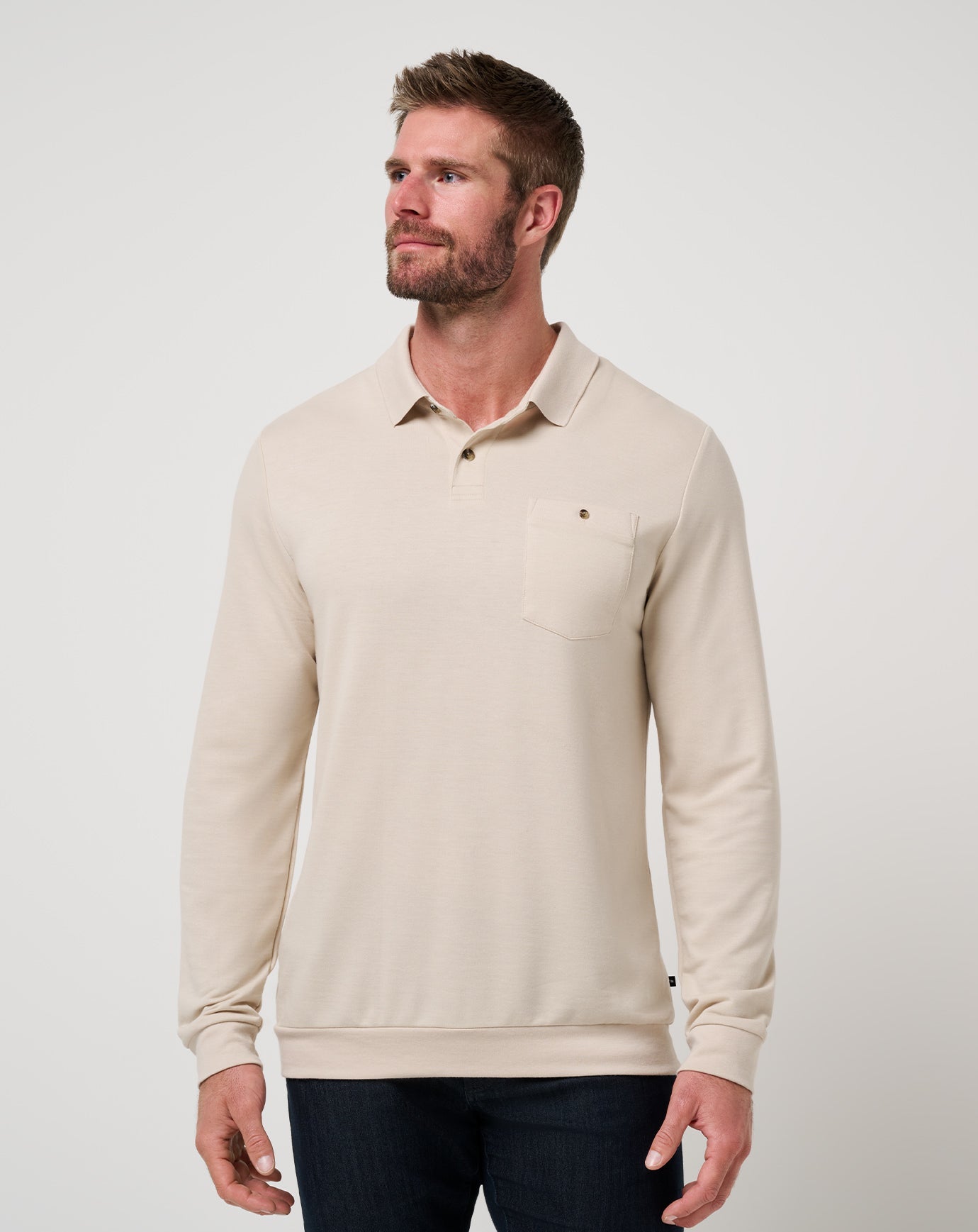 TravisMathew | December First Long Sleeve Polo