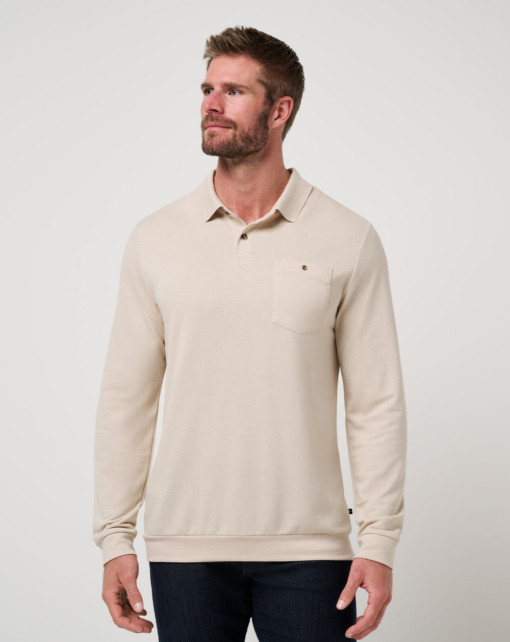 TravisMathew | December First Long Sleeve Polo