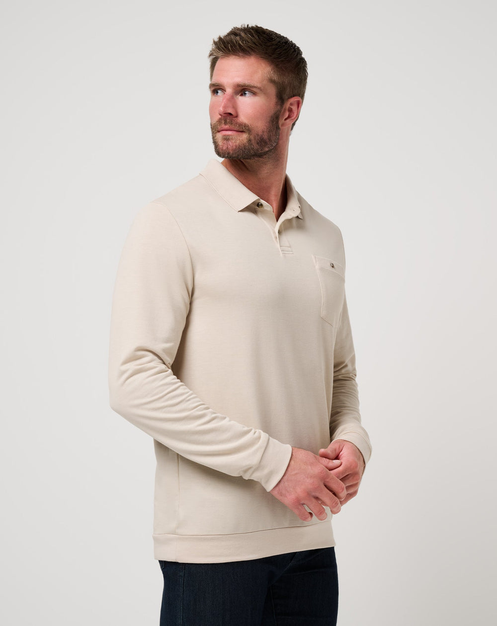 TravisMathew | December First Long Sleeve Polo