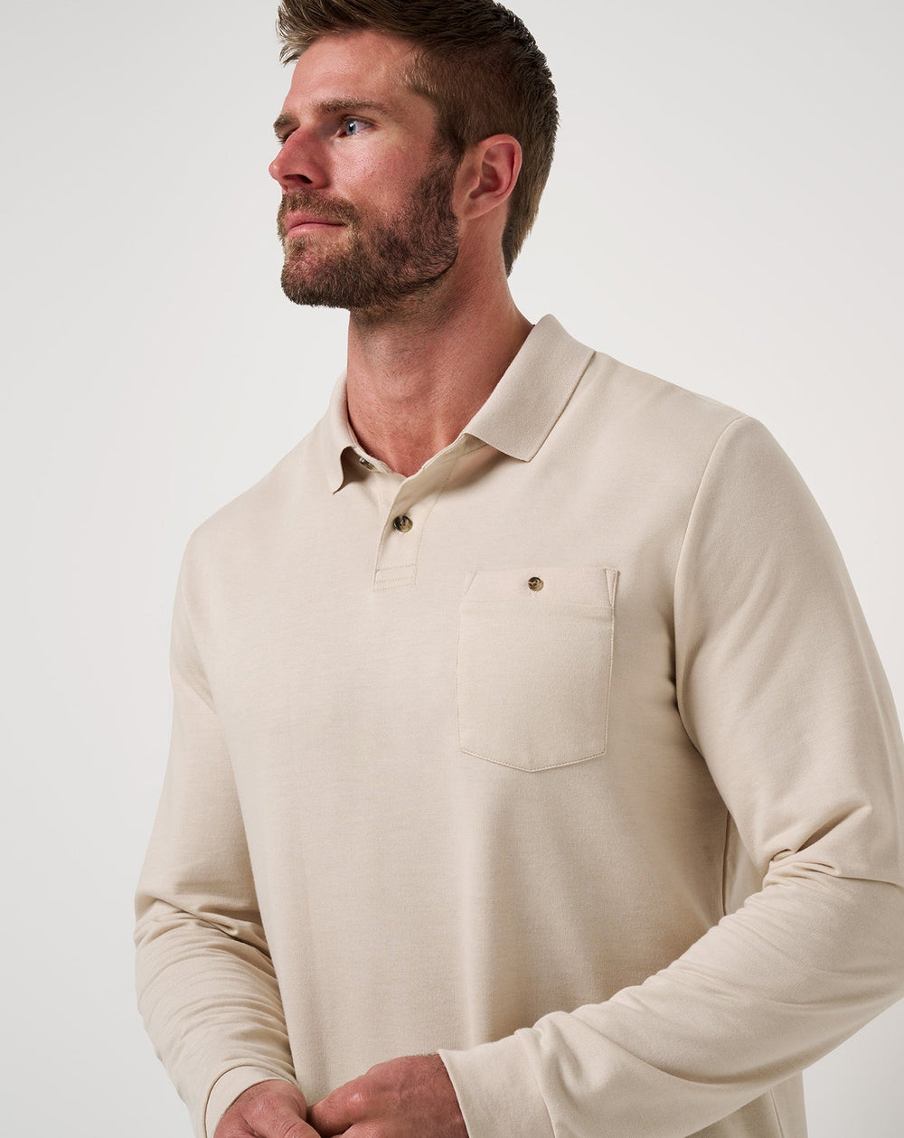 TravisMathew | December First Long Sleeve Polo