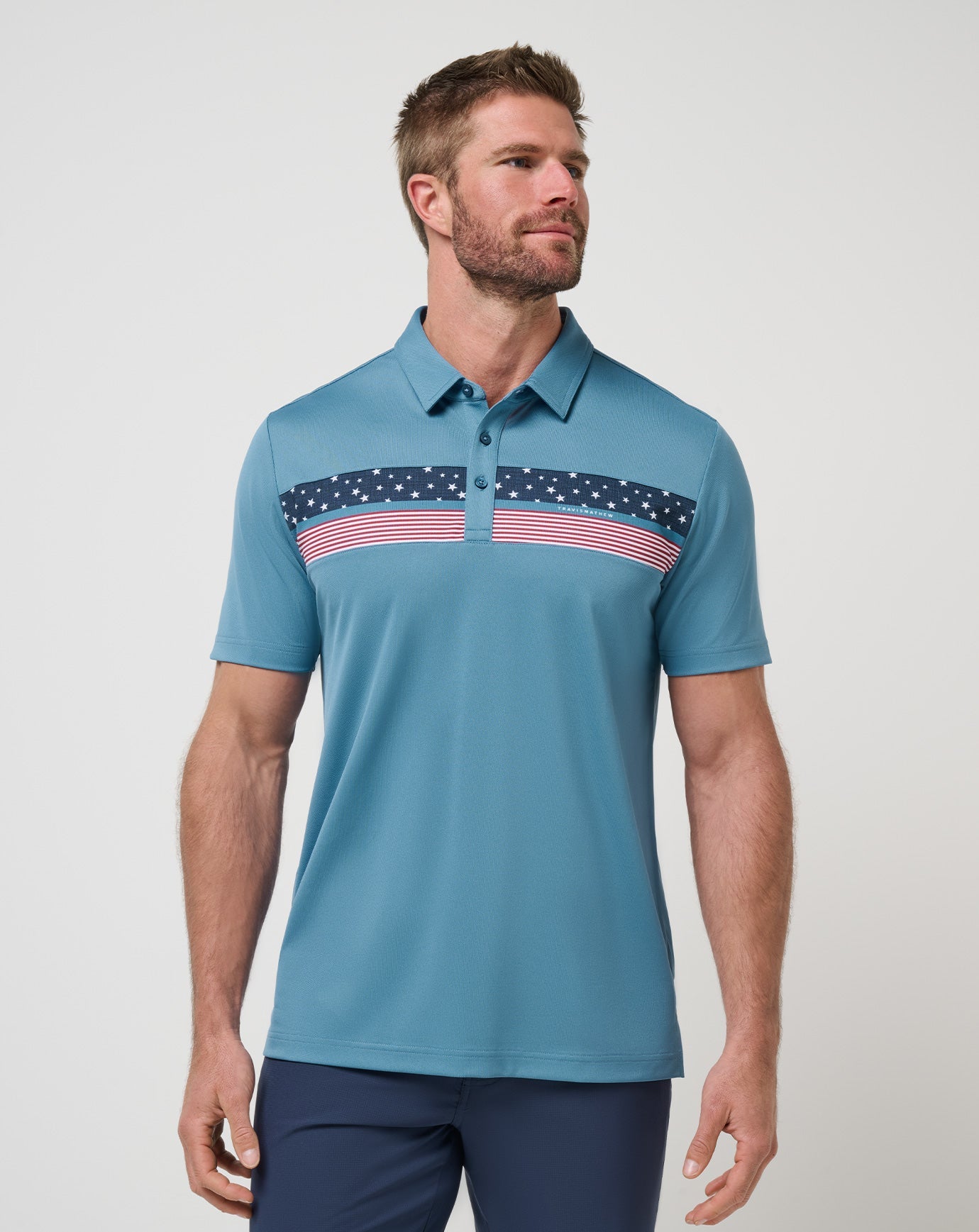 TravisMathew | Good Good Patriot Polo