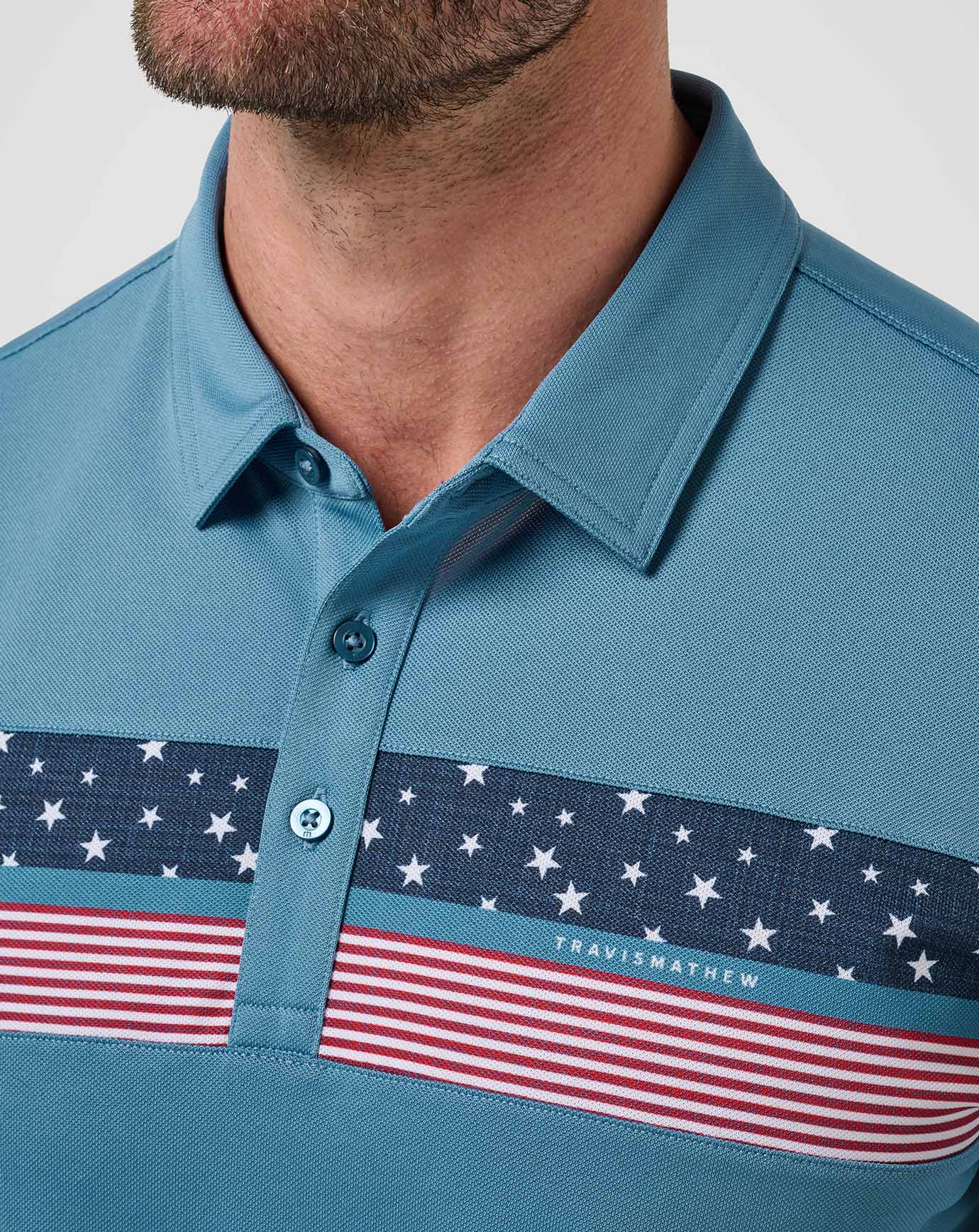 TravisMathew | Good Good Patriot Polo