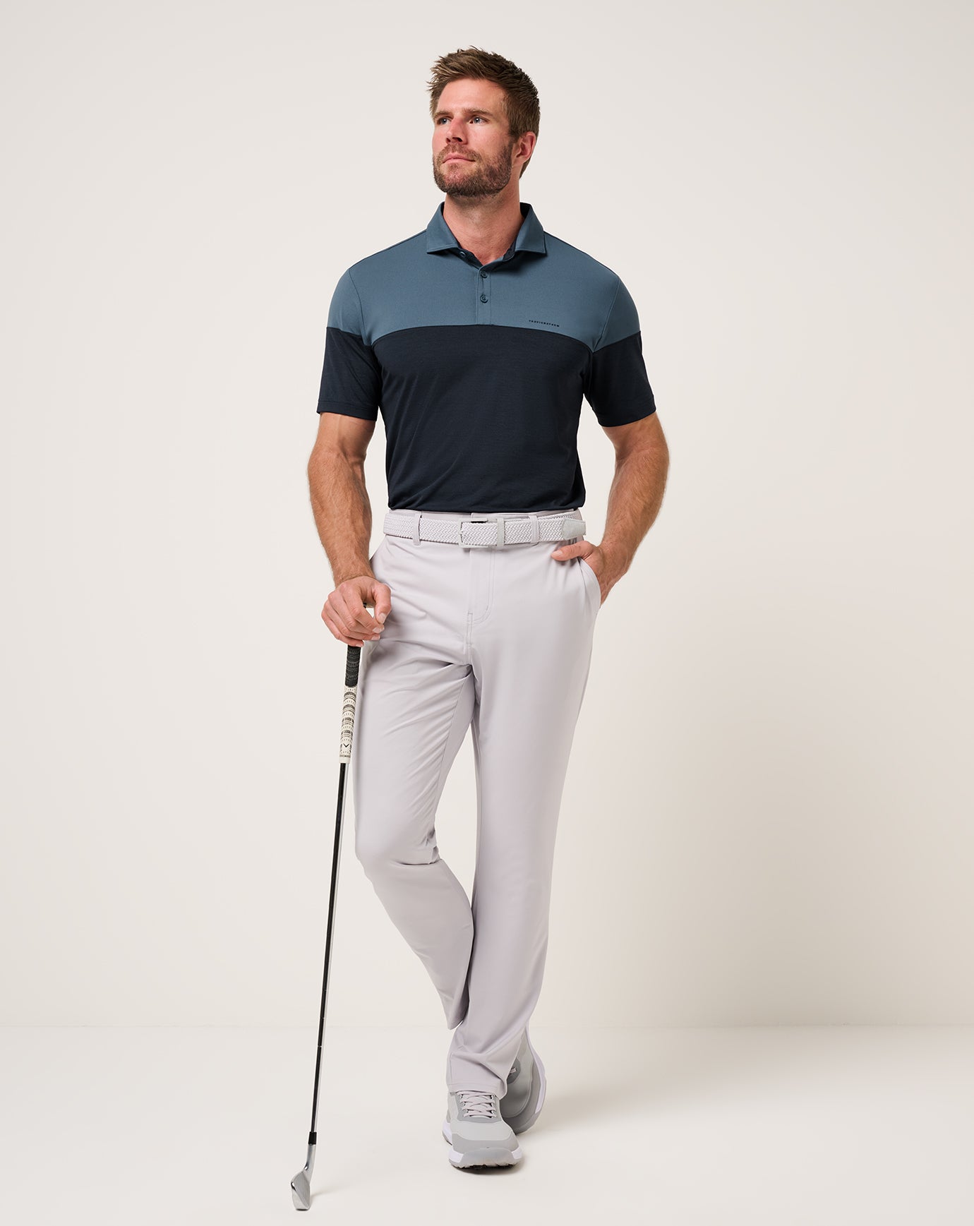TravisMathew | Heater Pro Color Block Polo
