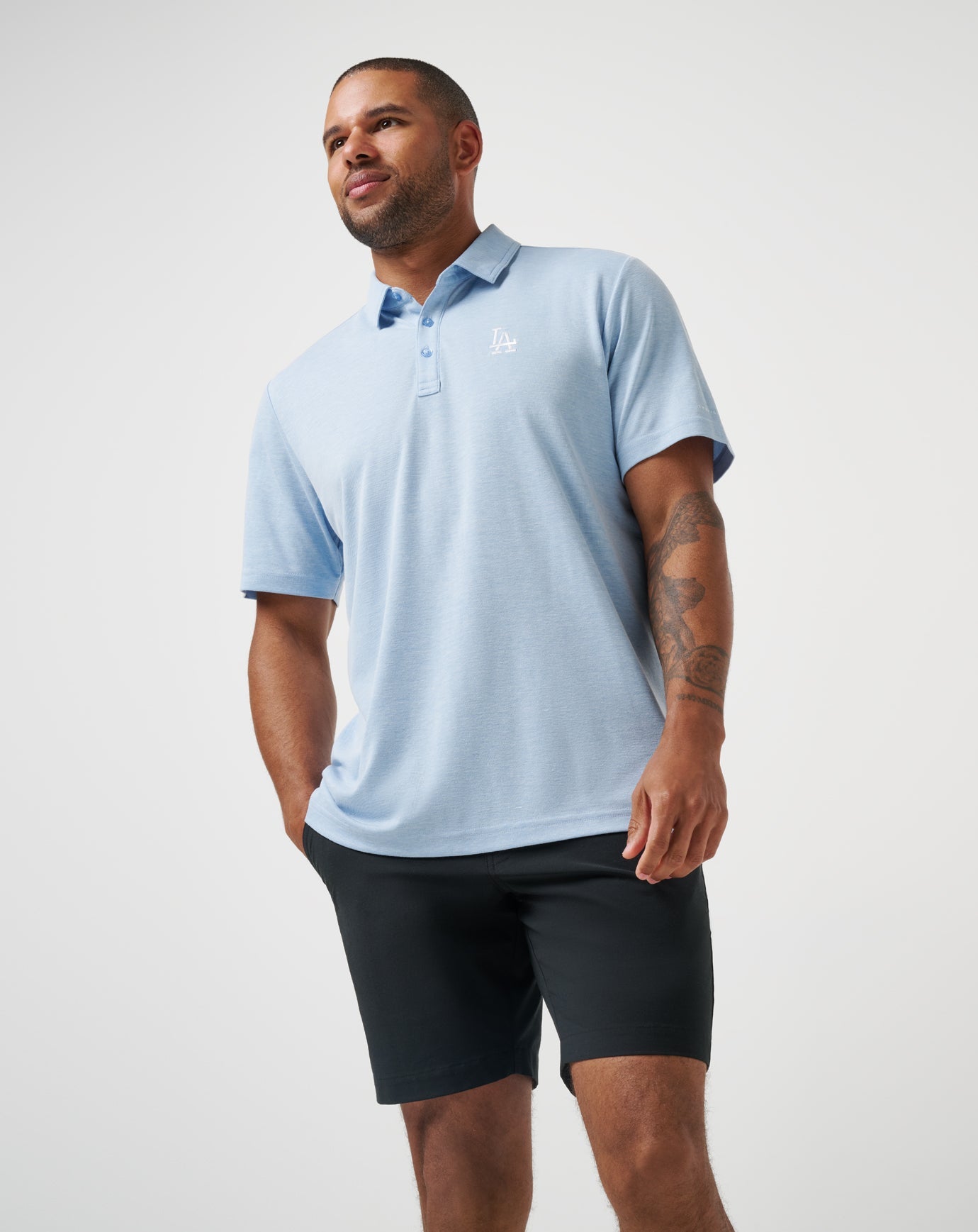 TravisMathew | Los Angeles Dodgers Playoff Pitch Polo