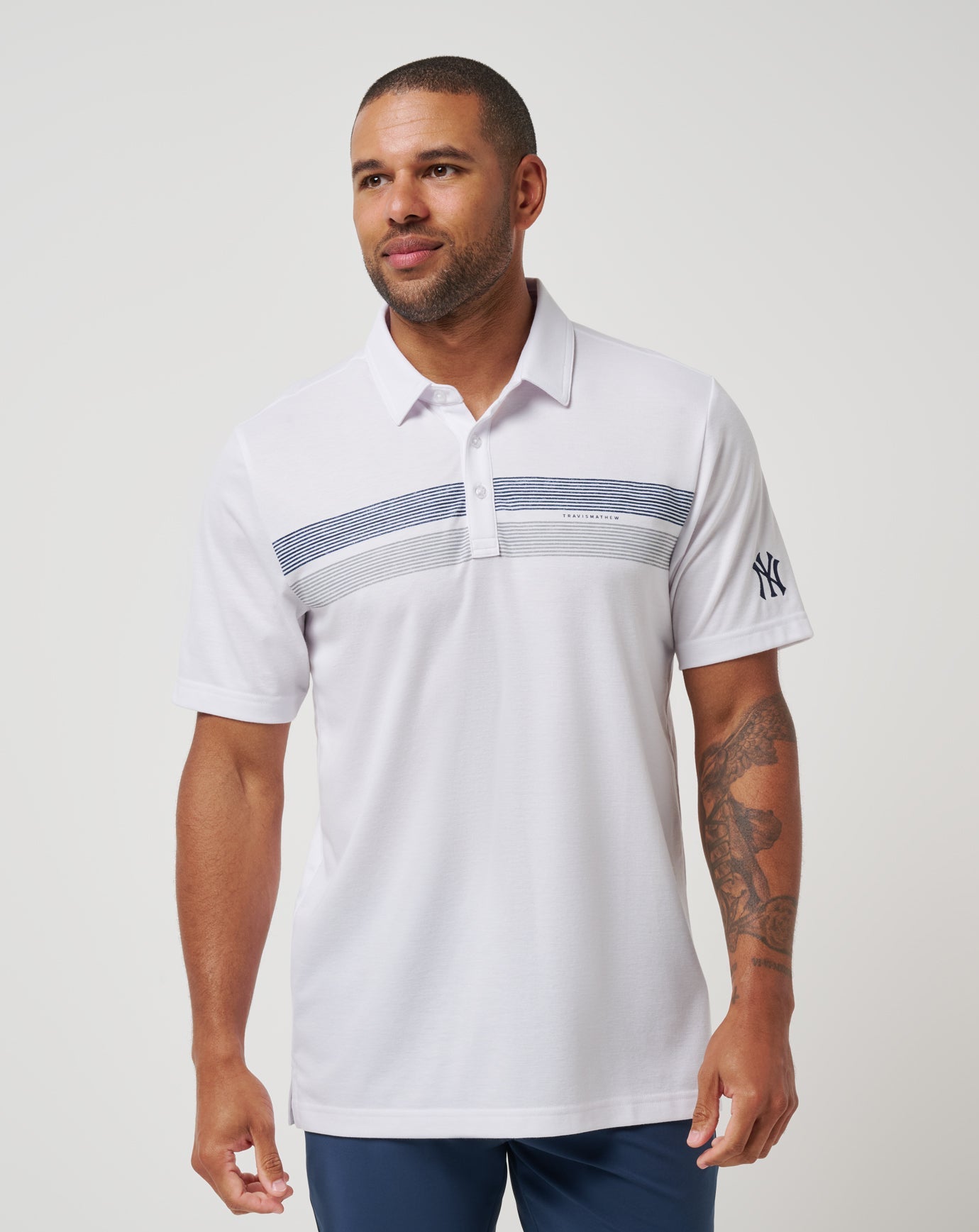 TravisMathew | New York Yankees Top Recruit Polo