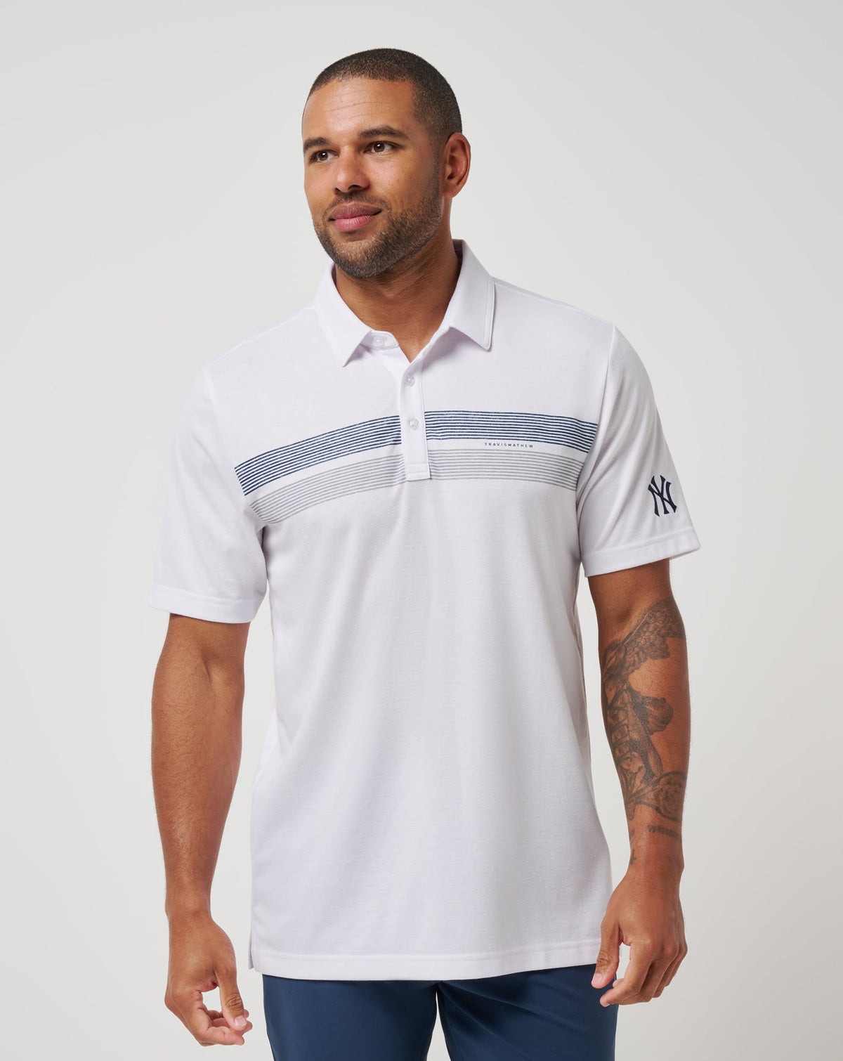 TravisMathew | New York Yankees Top Recruit Polo