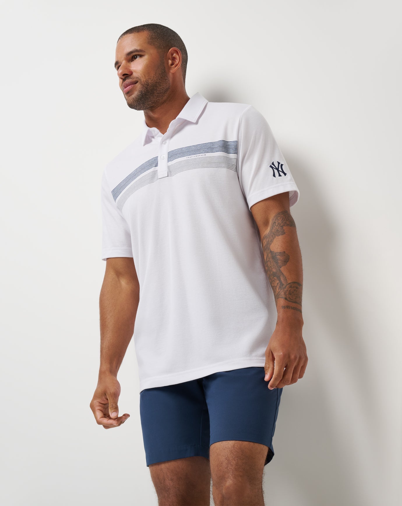 TravisMathew | New York Yankees Top Recruit Polo