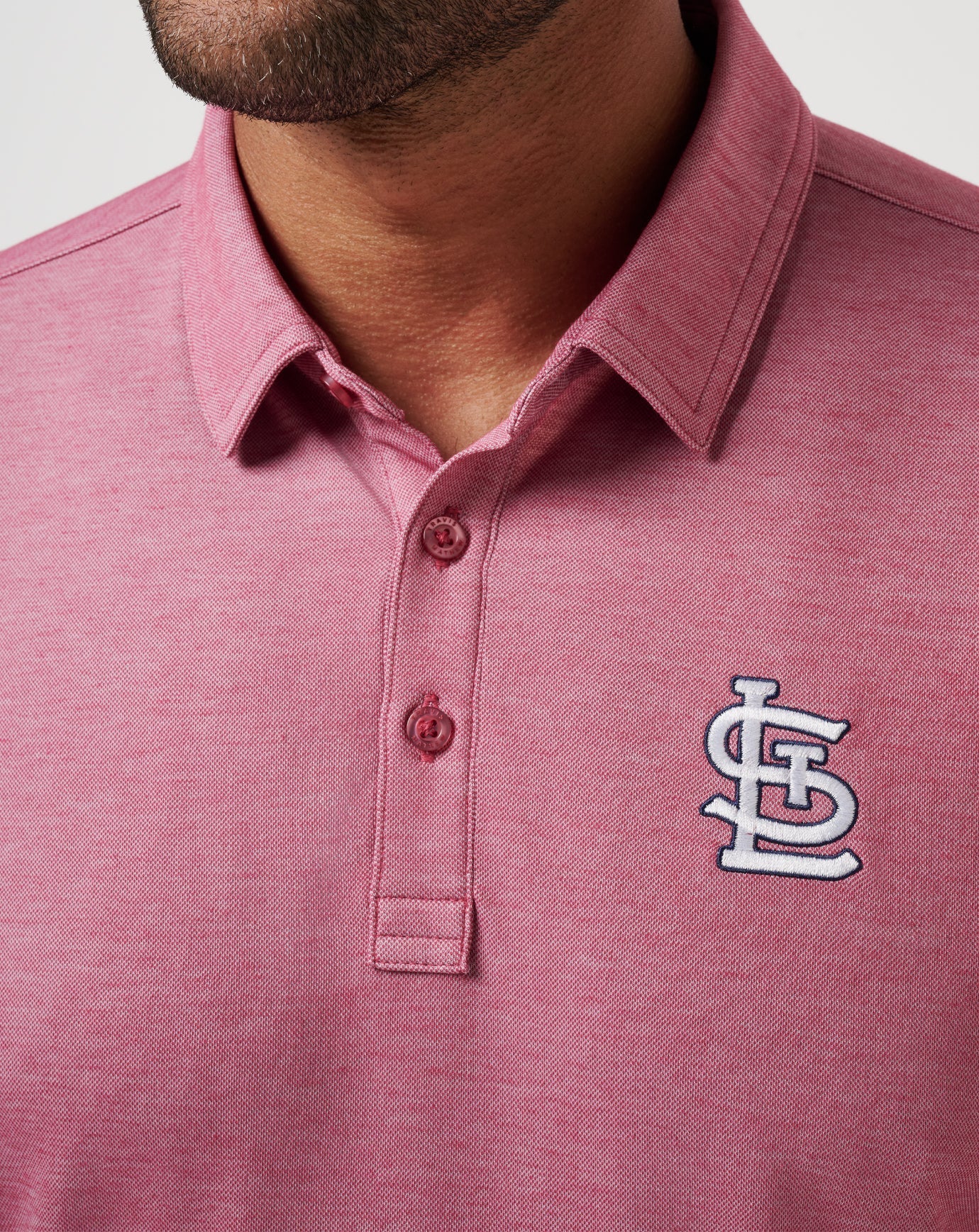 TravisMathew | St Louis Cardinals Playoff Pitch Polo