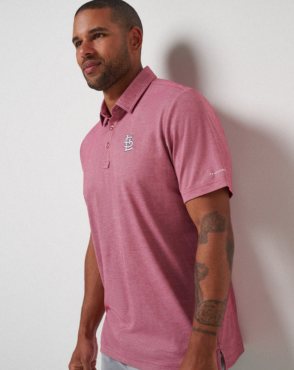 TravisMathew | St Louis Cardinals Playoff Pitch Polo