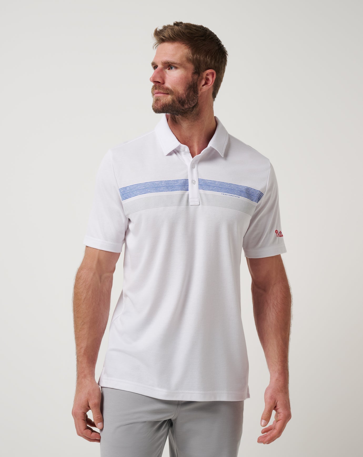 TravisMathew | Philadelphia Phillies Top Recruit Polo
