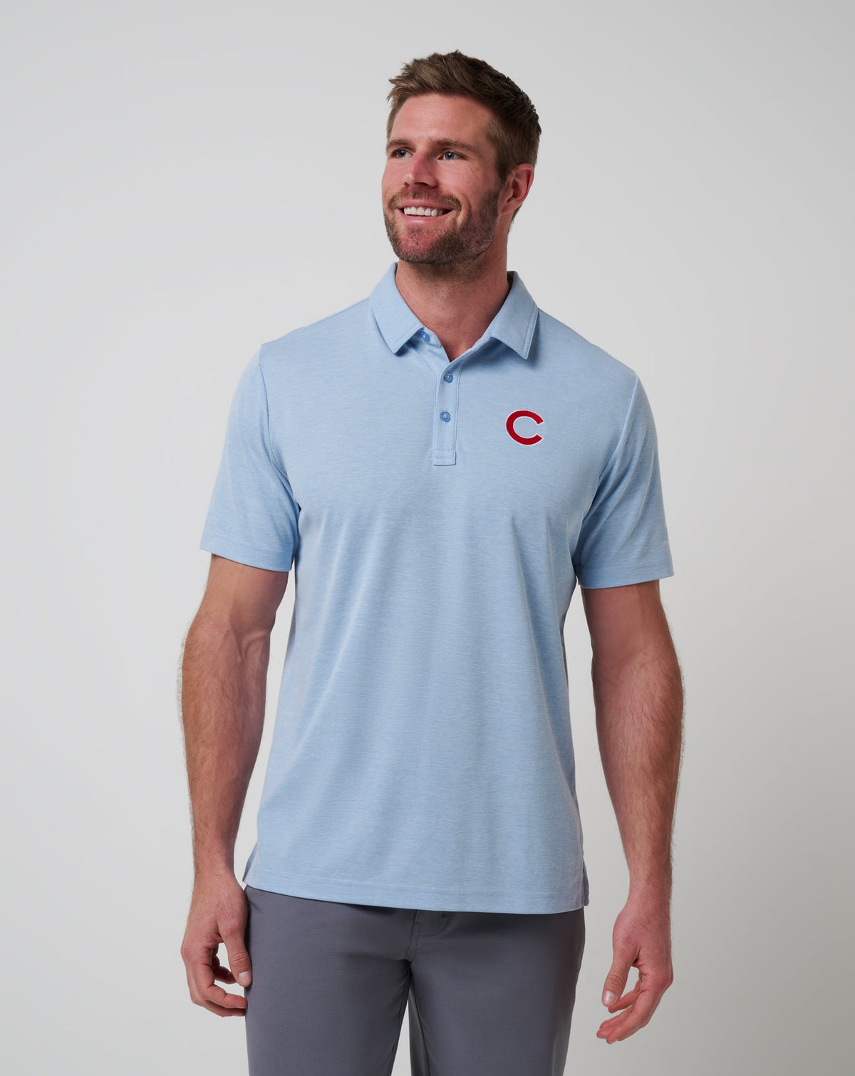 TravisMathew | Chicago Cubs Playoff Pitch Polo