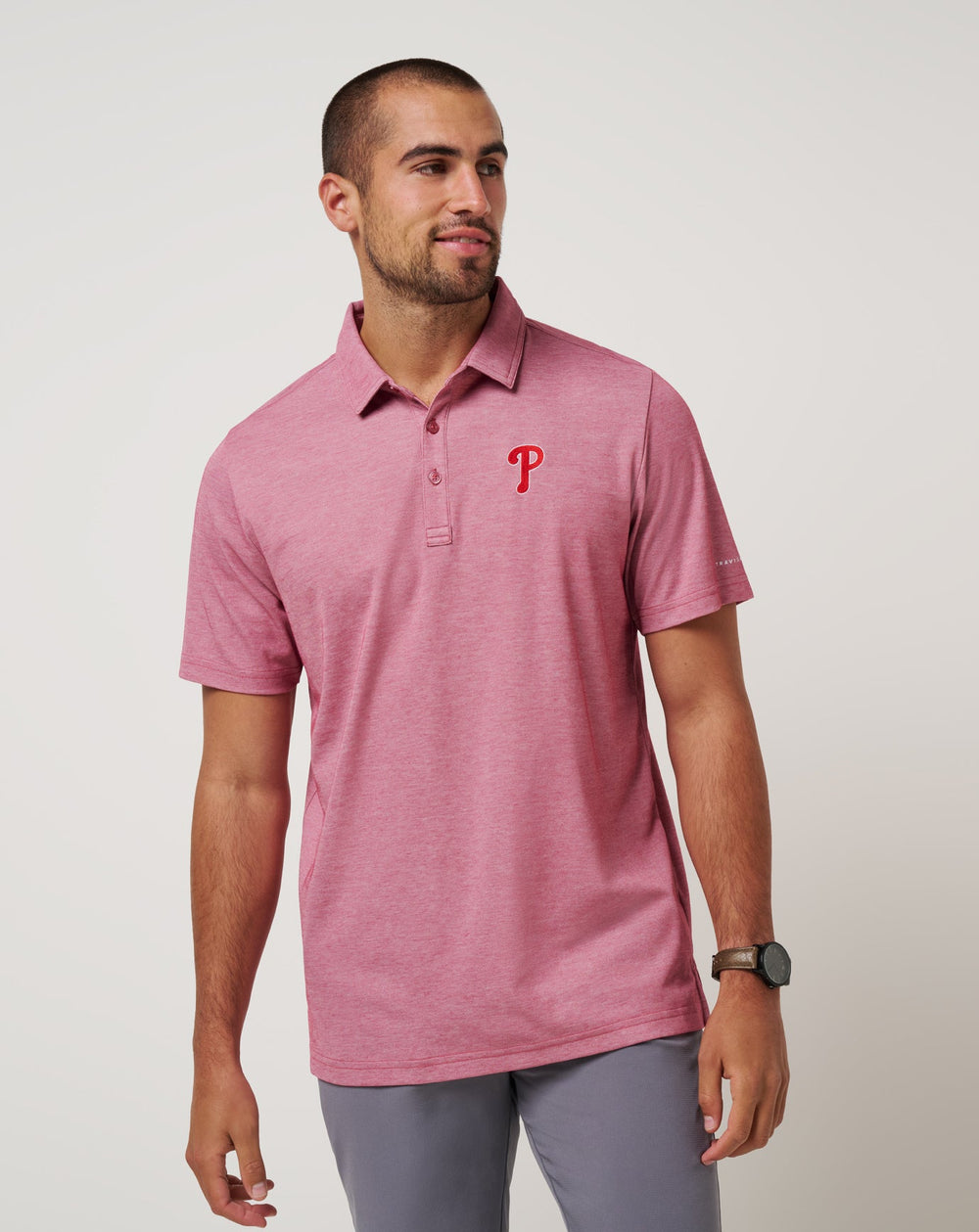 TravisMathew | Philadelphia Phillies Playoff Pitch Polo
