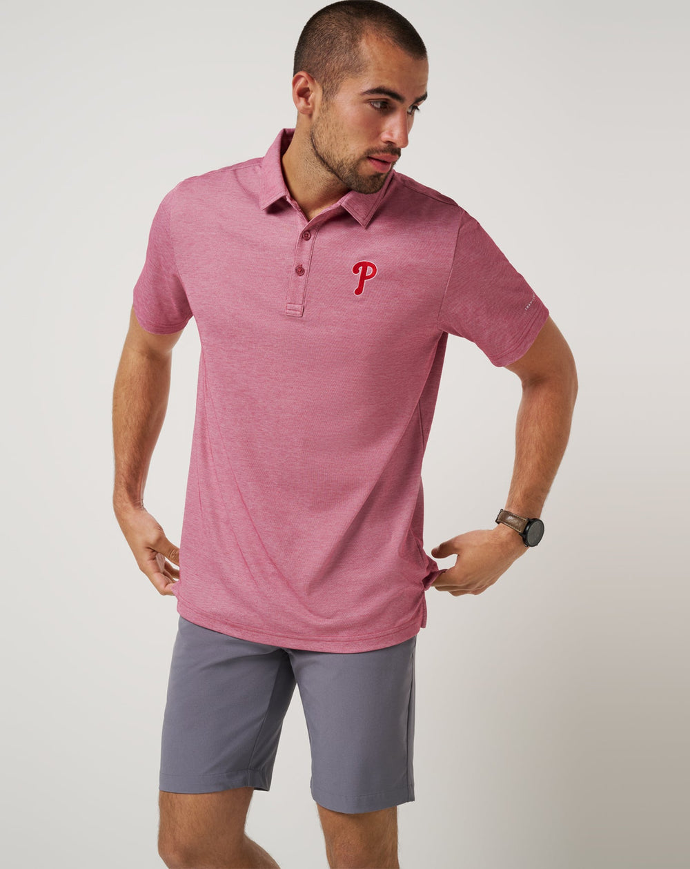 TravisMathew | Philadelphia Phillies Playoff Pitch Polo