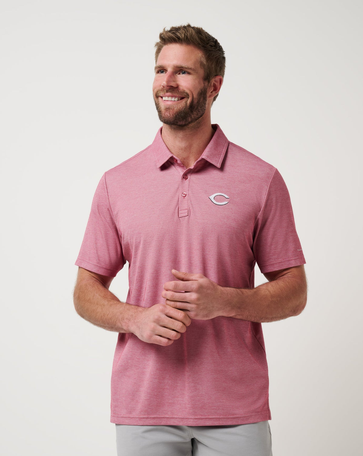 TravisMathew | Cincinnati Reds Playoff Pitch Polo