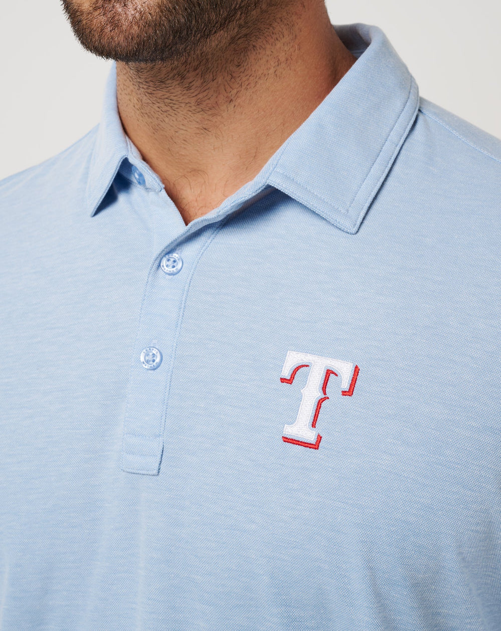 TravisMathew | Texas Rangers Playoff Pitch Polo