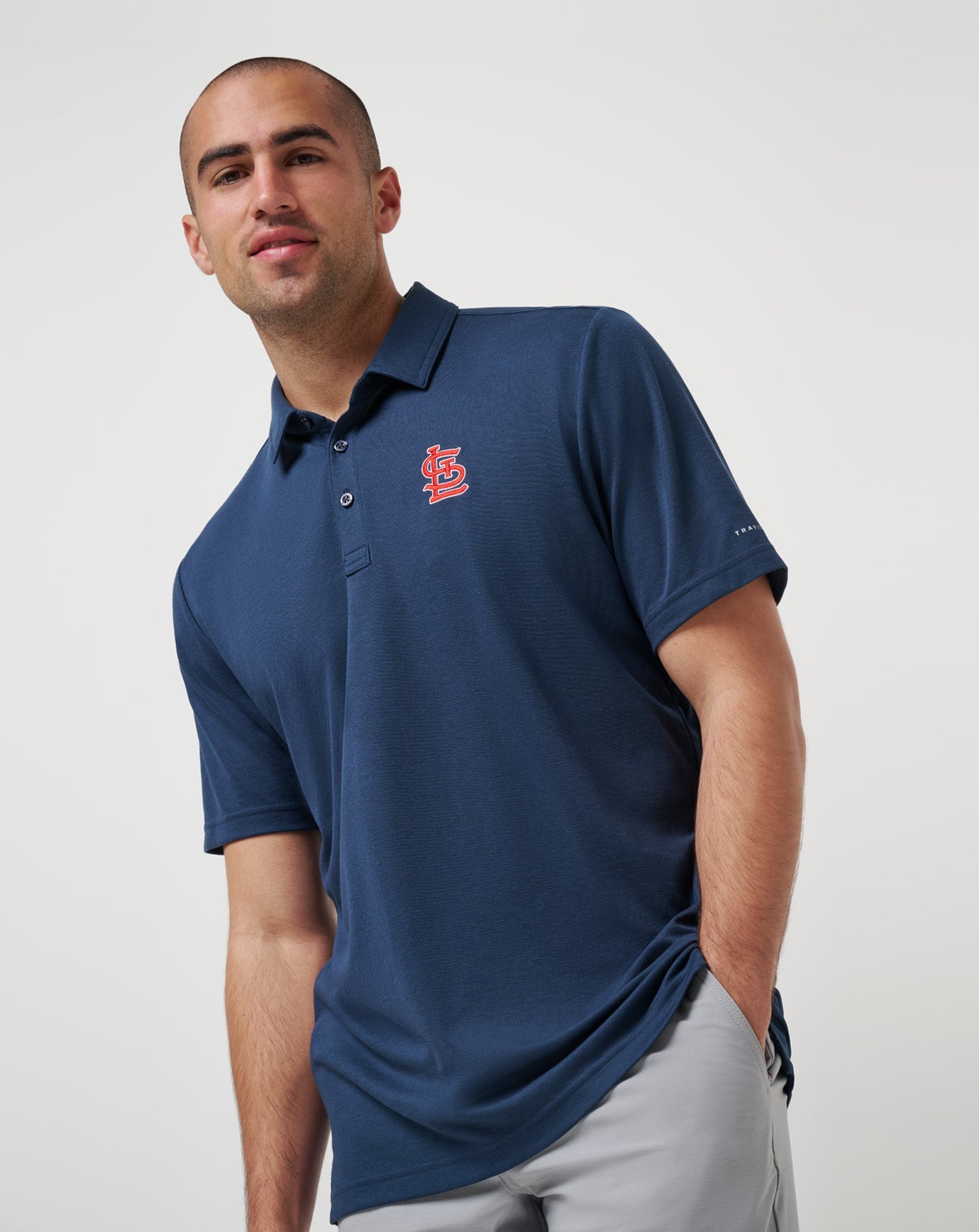 TravisMathew | St Louis Cardinals Playoff Pitch Polo