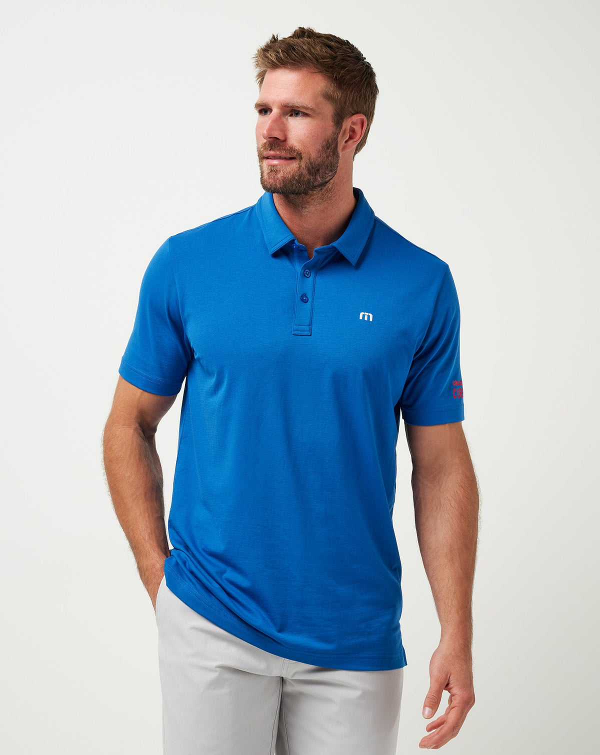 TravisMathew | Chicago Cubs Club Rules Polo