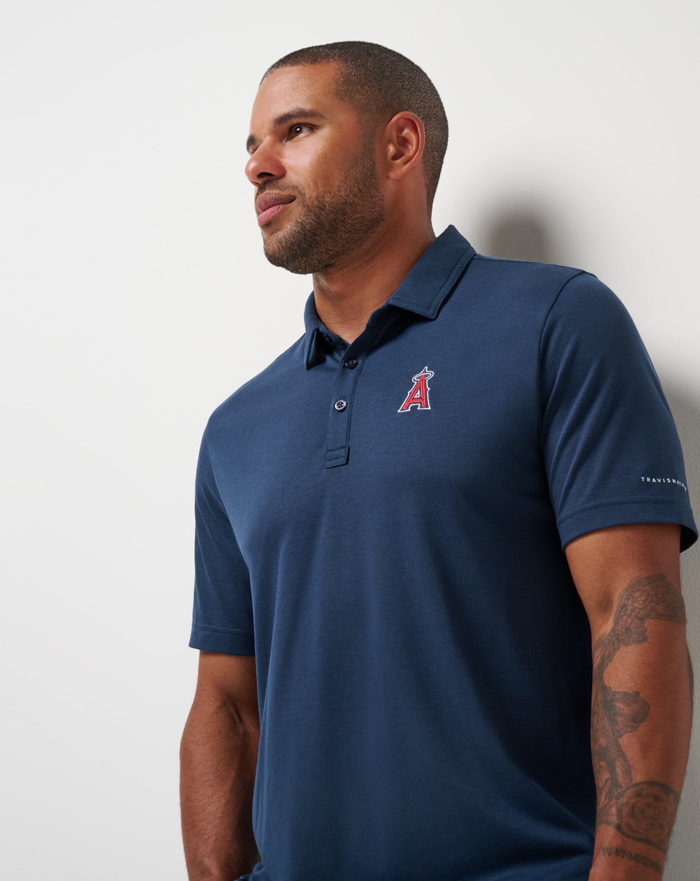 TravisMathew | Los Angeles Angels Playoff Pitch Polo