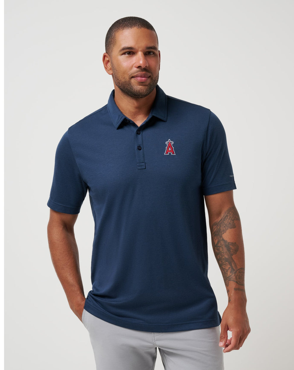 TravisMathew | Los Angeles Angels Playoff Pitch Polo