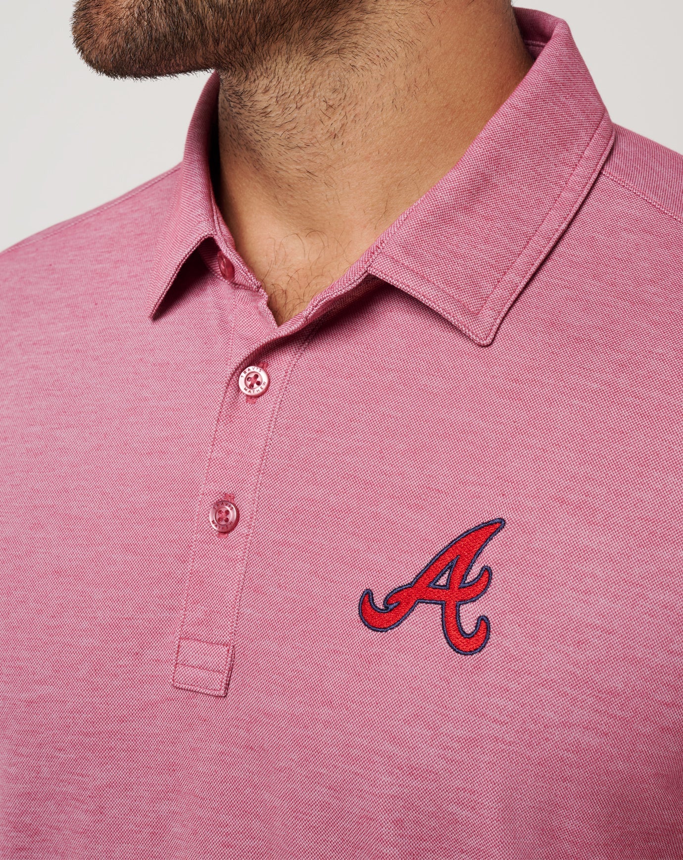 TravisMathew | Atlanta Braves Playoff Pitch Polo