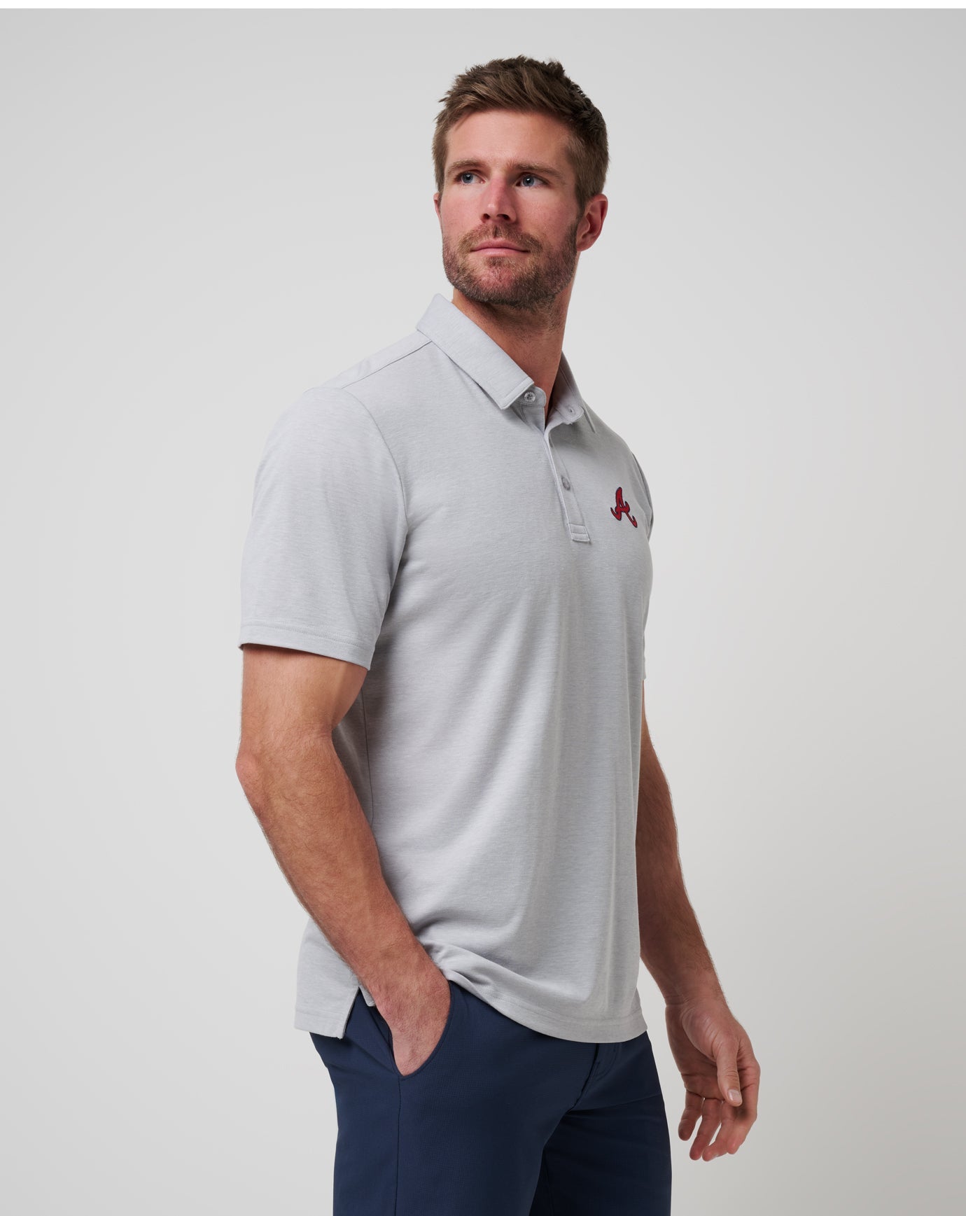 TravisMathew | Atlanta Braves Playoff Pitch Polo