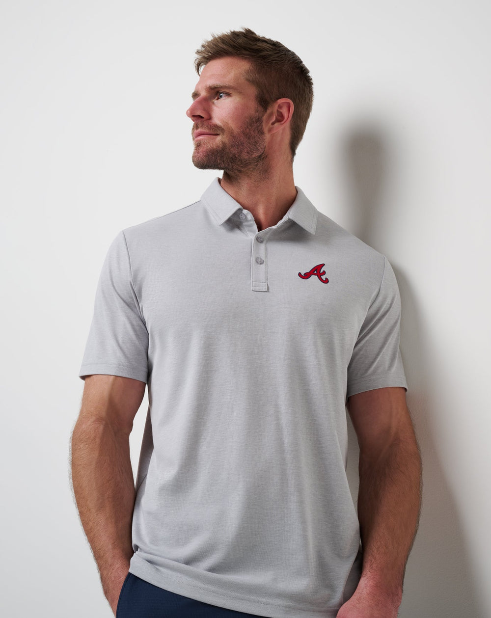 TravisMathew | Atlanta Braves Playoff Pitch Polo