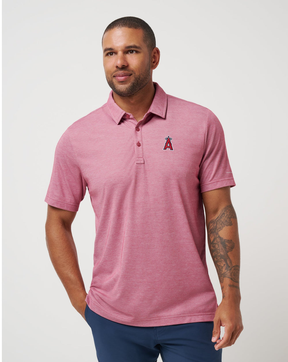 TravisMathew | Los Angeles Angels Playoff Pitch Polo